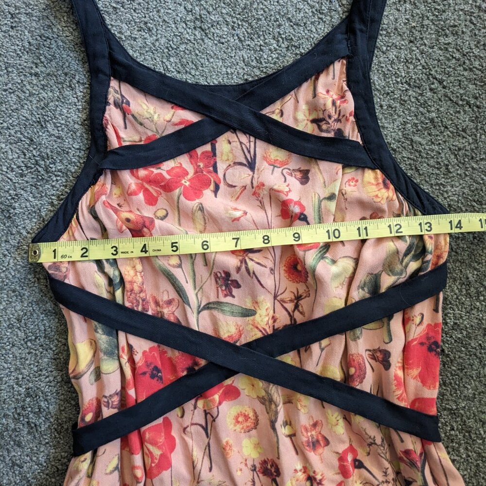 Treasure By Samantha Pleet Floral Renaissance Dress Anthropologie - Picture 7 of 11